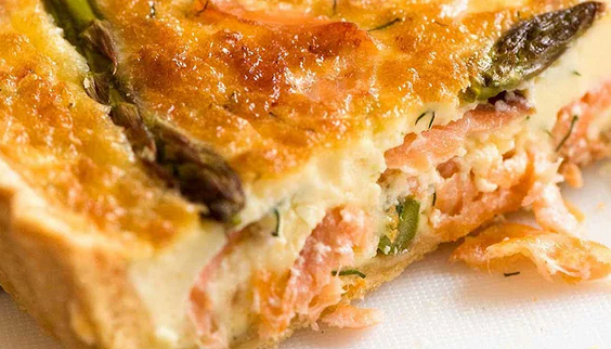 Lire la suite à propos de l’article Quiche au Saumon